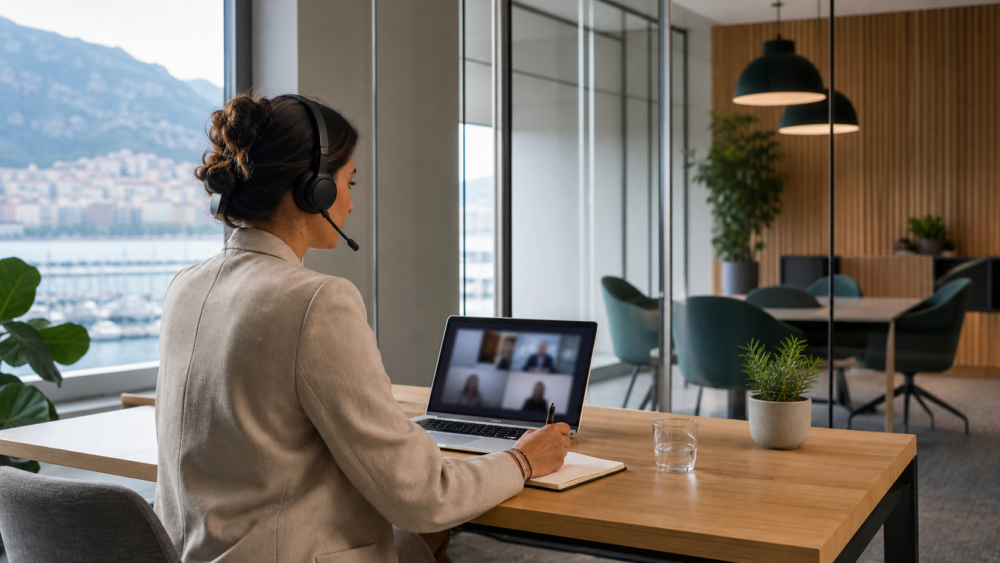 Spazio per videoconferenze a Salerno con professionista in ufficio privato